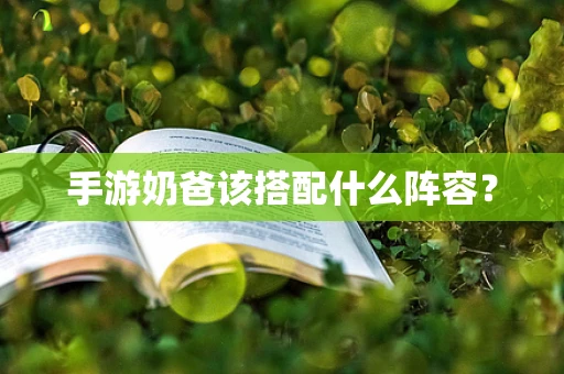 手游奶爸该搭配什么阵容？