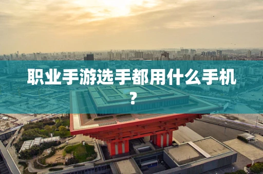 职业手游选手都用什么手机？