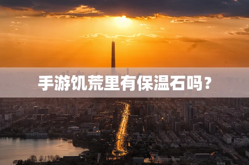 手游饥荒里有保温石吗？