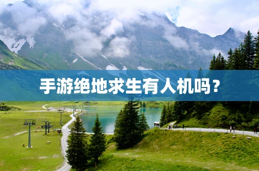 手游绝地求生有人机吗？
