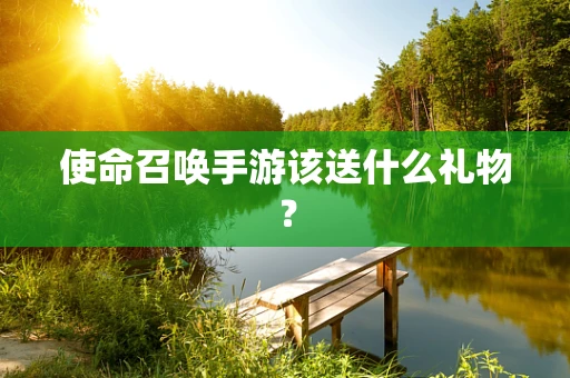 使命召唤手游该送什么礼物？