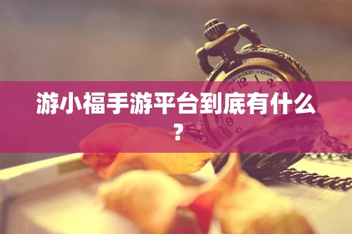 游小福手游平台到底有什么？
