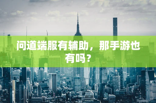 问道端服有辅助，那手游也有吗？