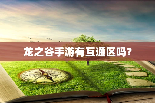 龙之谷手游有互通区吗？