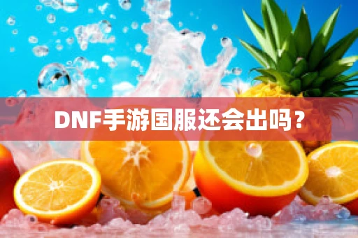 DNF手游国服还会出吗？