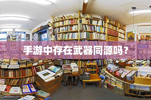 手游中存在武器同源吗？