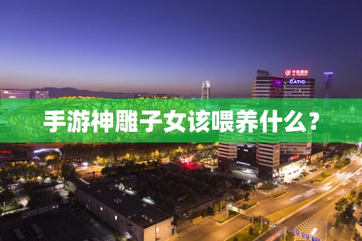 手游神雕子女该喂养什么？