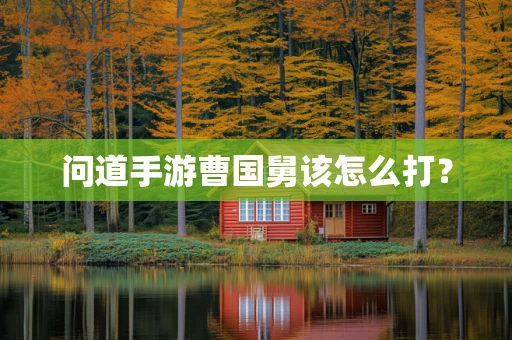 问道手游曹国舅该怎么打？