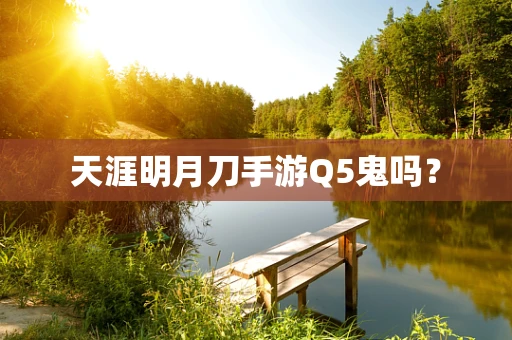 天涯明月刀手游Q5鬼吗？