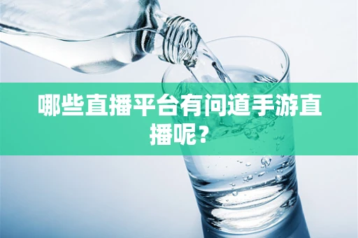 哪些直播平台有问道手游直播呢？