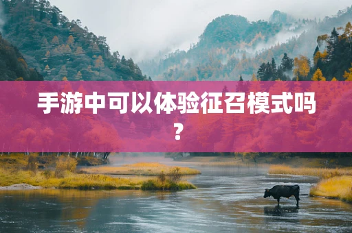 手游中可以体验征召模式吗？