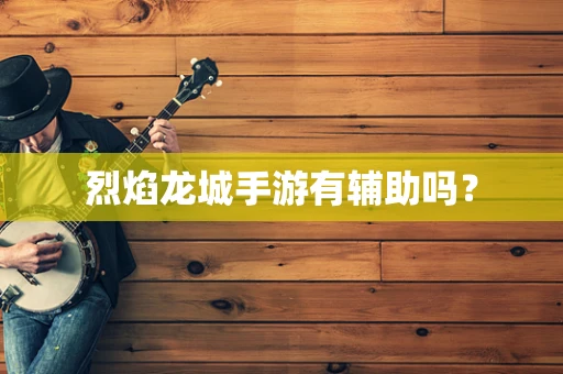 烈焰龙城手游有辅助吗？