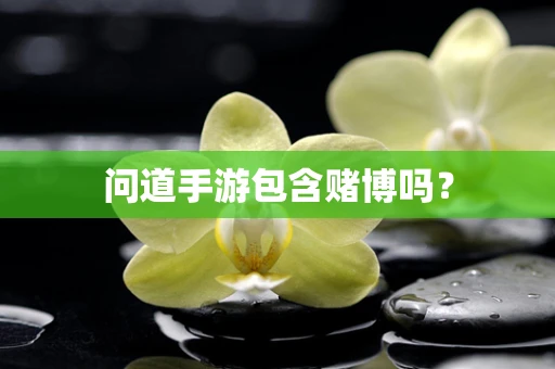 问道手游包含赌博吗？