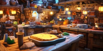 手游摩尔庄园厨师在哪里？