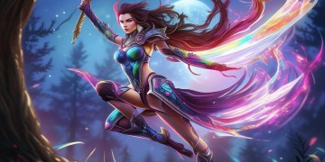 手游女战士厉害吗？