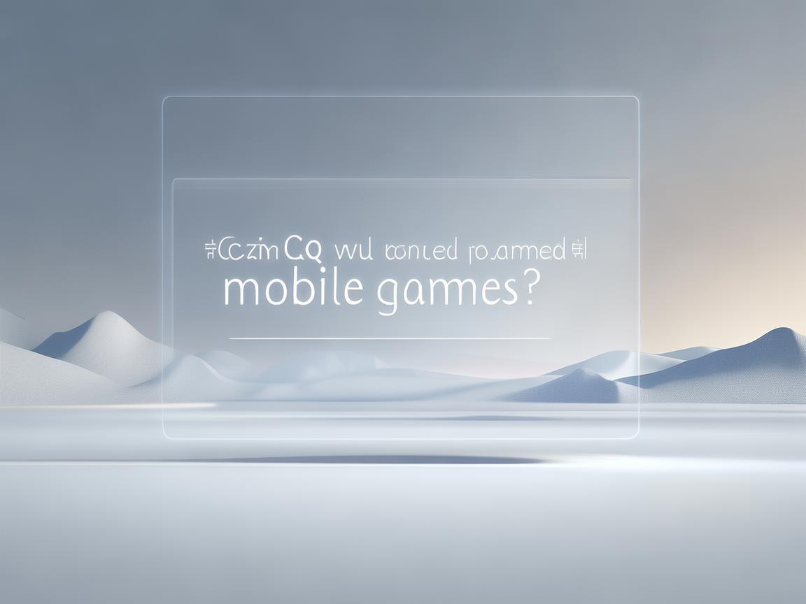 QQ能下载手游吗? QQ能下载手游吗?